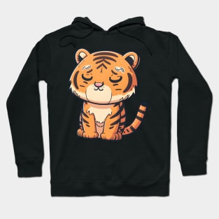 A little tiger very sure of himself, I would say very confident Hoodie